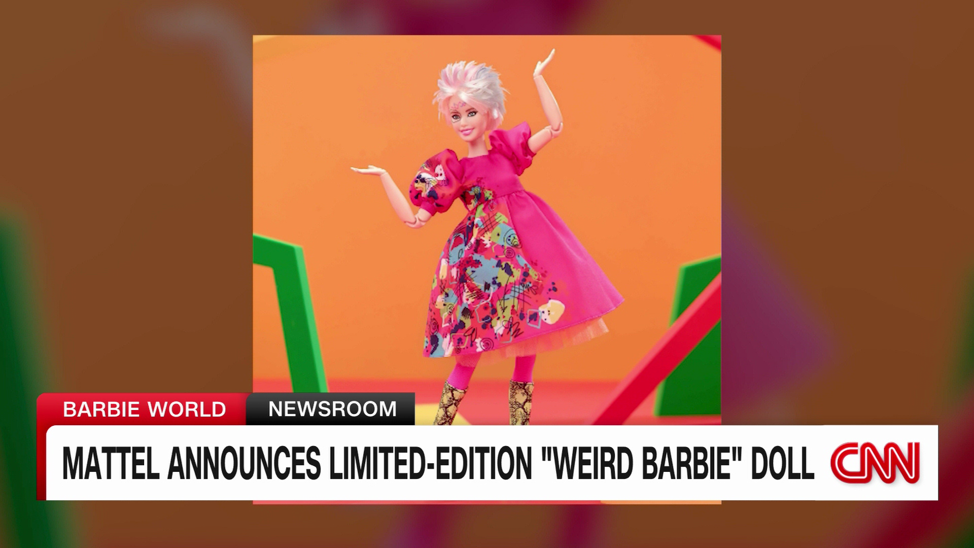 Weird Barbie makes Mattel debut as doll that's been played with just a  little too much - CBS News