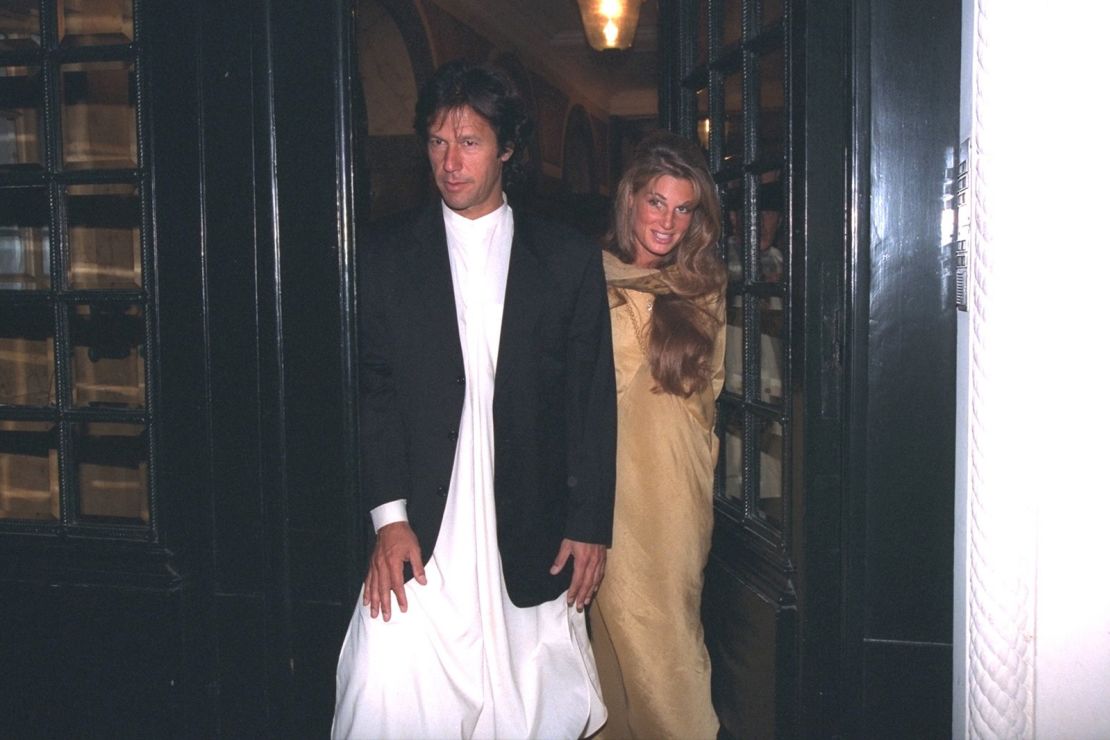 Imran Khan married British heiress Jemima Goldsmith in 1995. The couple, who have two sons, divorced in 2004.