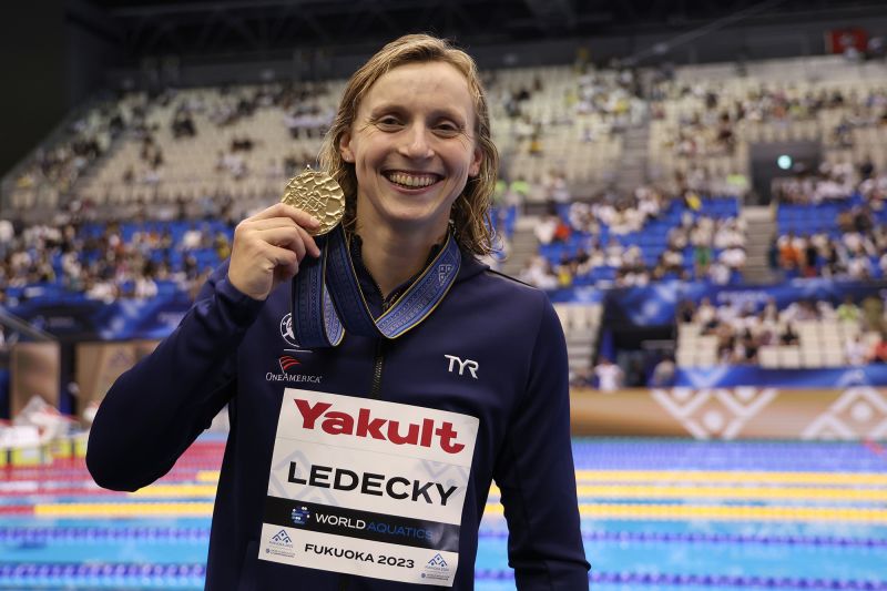 Katie Ledecky Opens Up On Breaking Michael Phelps Historic Record And   230808101840 05 Katie Ledecky 