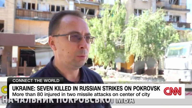 Russian Double Strike Hits Buildings In Eastern Ukraine, Killing 7 | CNN