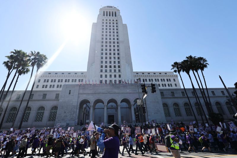 Here's Who Is On Strike In LA, And What It Means For Angelenos | CNN ...