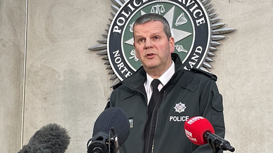 Assistant Chief Constable Chris Todd apologized to PSNI officers at a news conference Tuesday.
