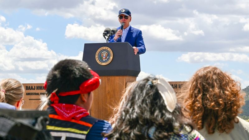 NextImg:Biden heads to Republican Utah to promote his bipartisan bonafides | CNN Politics