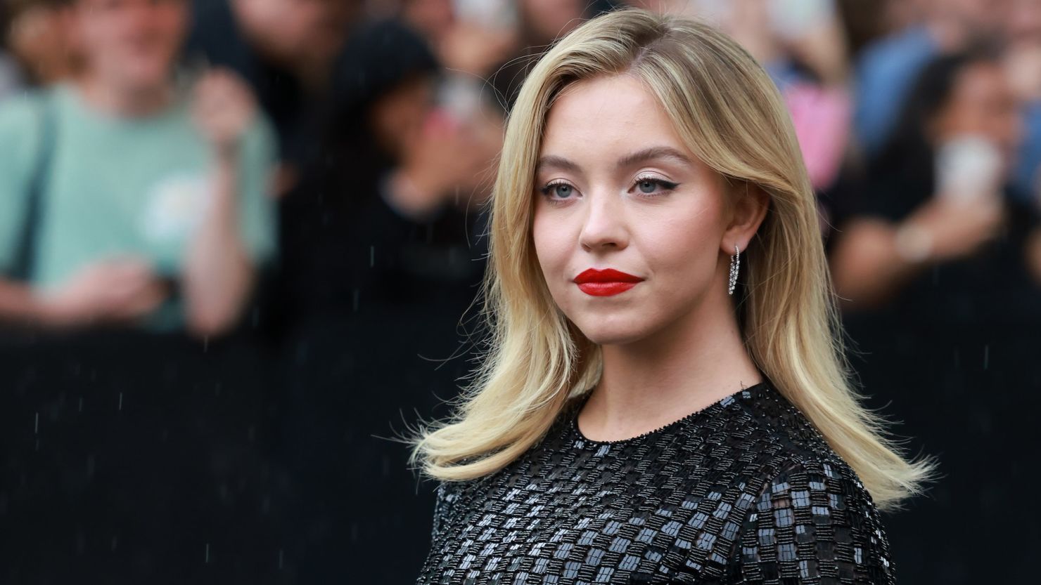 Sydney Sweeney attends the Giorgio Armani Privé Haute Couture Fall/Winter 2023/2024 show as part of Paris Fashion Week on July 4, 2023 in Paris, France.