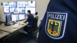 BERLIN, GERMANY - MARCH 07: Police officers work on their desks in the situation room at the Ministry of Interior during the current GETEX joint exercises between German police and military on March 7, 2017 in Berlin, Germany. GETEX, short for the Joint Terrorism Defense Exercise, is taking place across Germany to simulate the joint operations capabilities between German law enforcement agencies and the Bundeswehr, Germany's armed forces, in battling larger-scale terror threats. (Photo by Thomas Trutschel/Photothek via Getty Images)