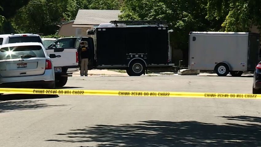 utah fbi shooting scene
