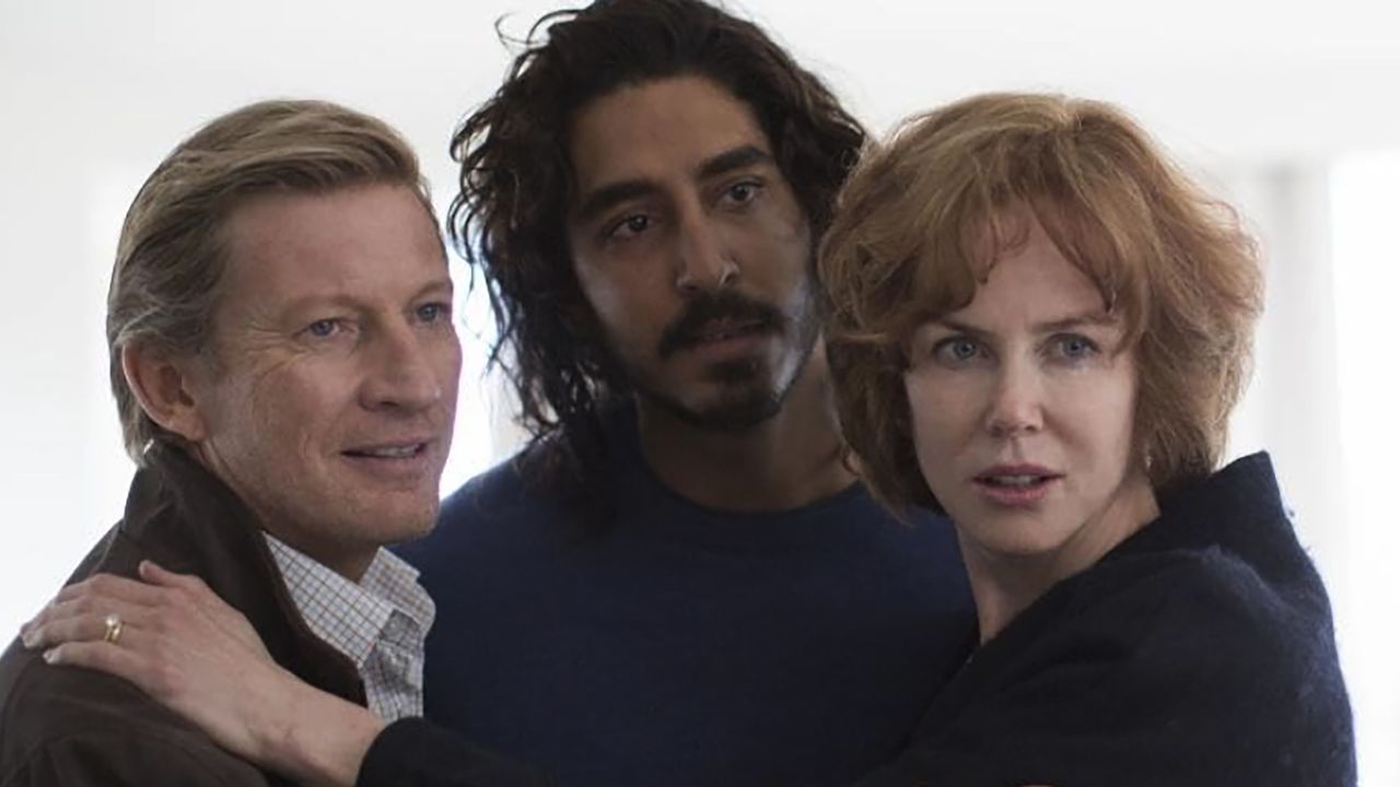 The 2016 movie "Lion" starred Dev Patel (center), as an Indian boy adopted by an Australian couple, played by Nicole Kidman and David Wenham.
