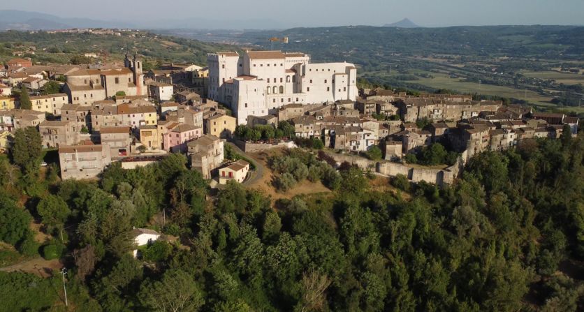 <strong>Castle town: </strong>Giove was buzzing with activity when they first visited, partly due to the renovations that had been taking place on the Castle of Giove.