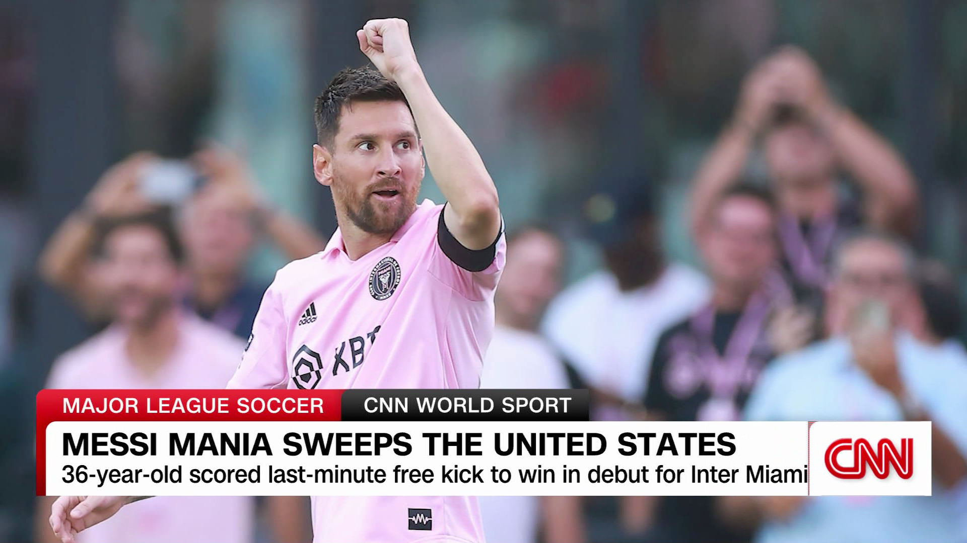 Messi Mania sweeps the United States