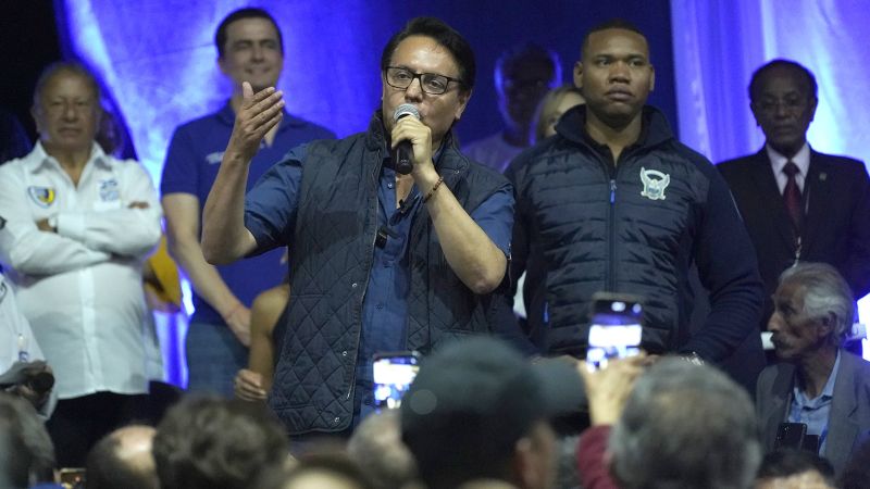 NextImg:Who is Fernando Villavicencio, the anti-corruption candidate shot dead in Ecuador? | CNN