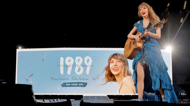 Taylor Swift says '1989 (Taylor's Version)' vault tracks are