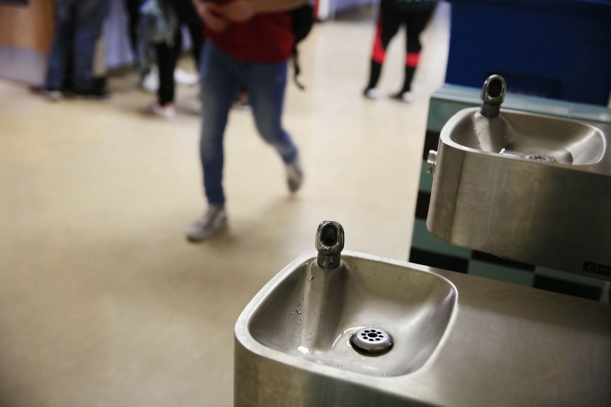 Water Dispensers, Cups Encourage School Children to Drink More