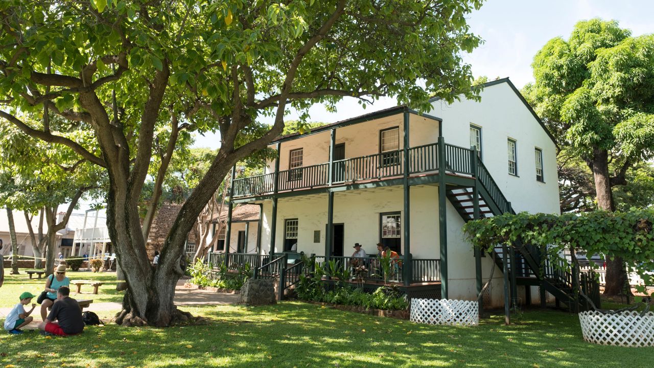 The Baldwin House Museum is seen in this image taken before the Lahaina wildfires. Baldwin House was the 1834 home of Protestant missionary Rev. Dwight Baldwin.