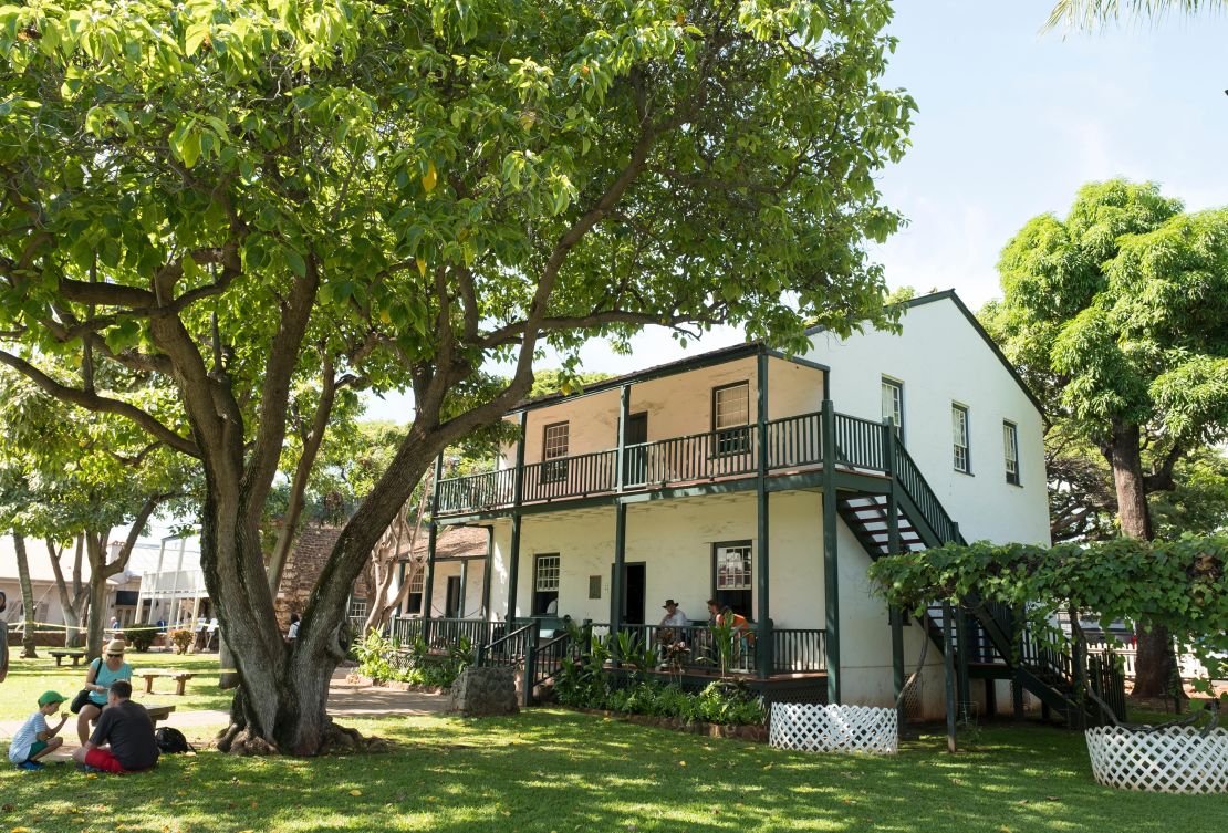 The Baldwin House Museum is seen in this image taken before the Lahaina wildfires. Baldwin House was the 1834 home of Protestant missionary Rev. Dwight Baldwin.