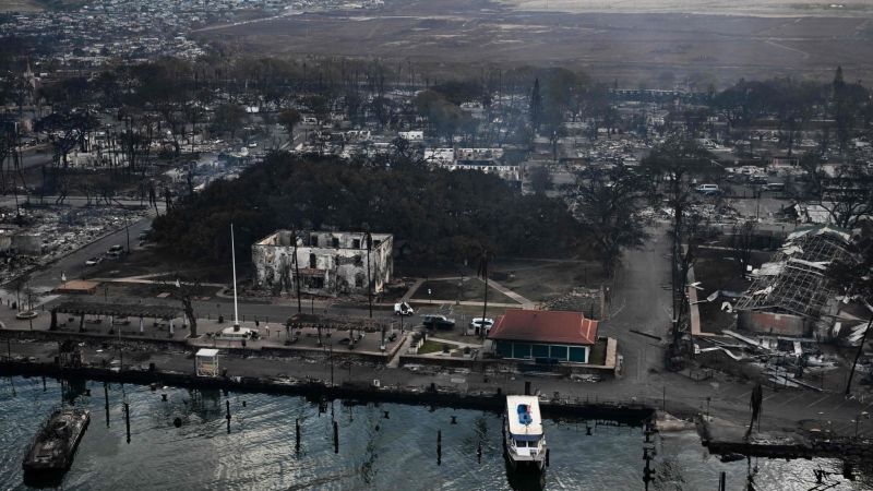 NextImg:One of the largest banyan trees in the US and a 200-year-old church are among the beloved landmarks imperiled by Maui's wildfires | CNN
