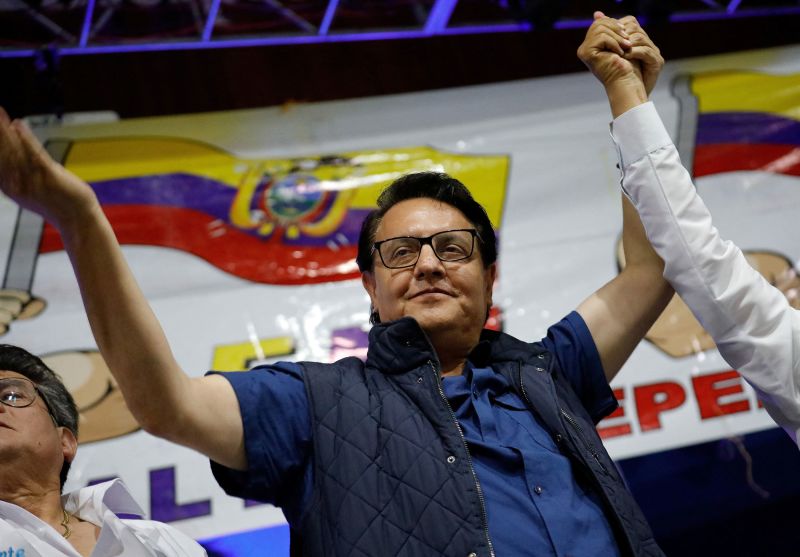 Ecuadorian Presidential Candidate Calls for Investigation into Shooting Incident