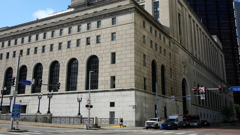 NextImg:Man arrested after 'engaging in threatening conduct' towards jurors and witnesses in Pittsburgh synagogue shooter trial, prosecutors say | CNN