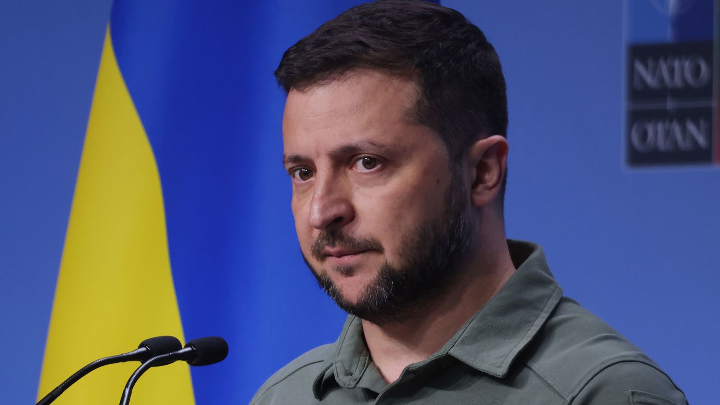 President Zelensky, pictured at the NATO summit in Vilnius in July, announced the latest dismissals in a statement on Friday.