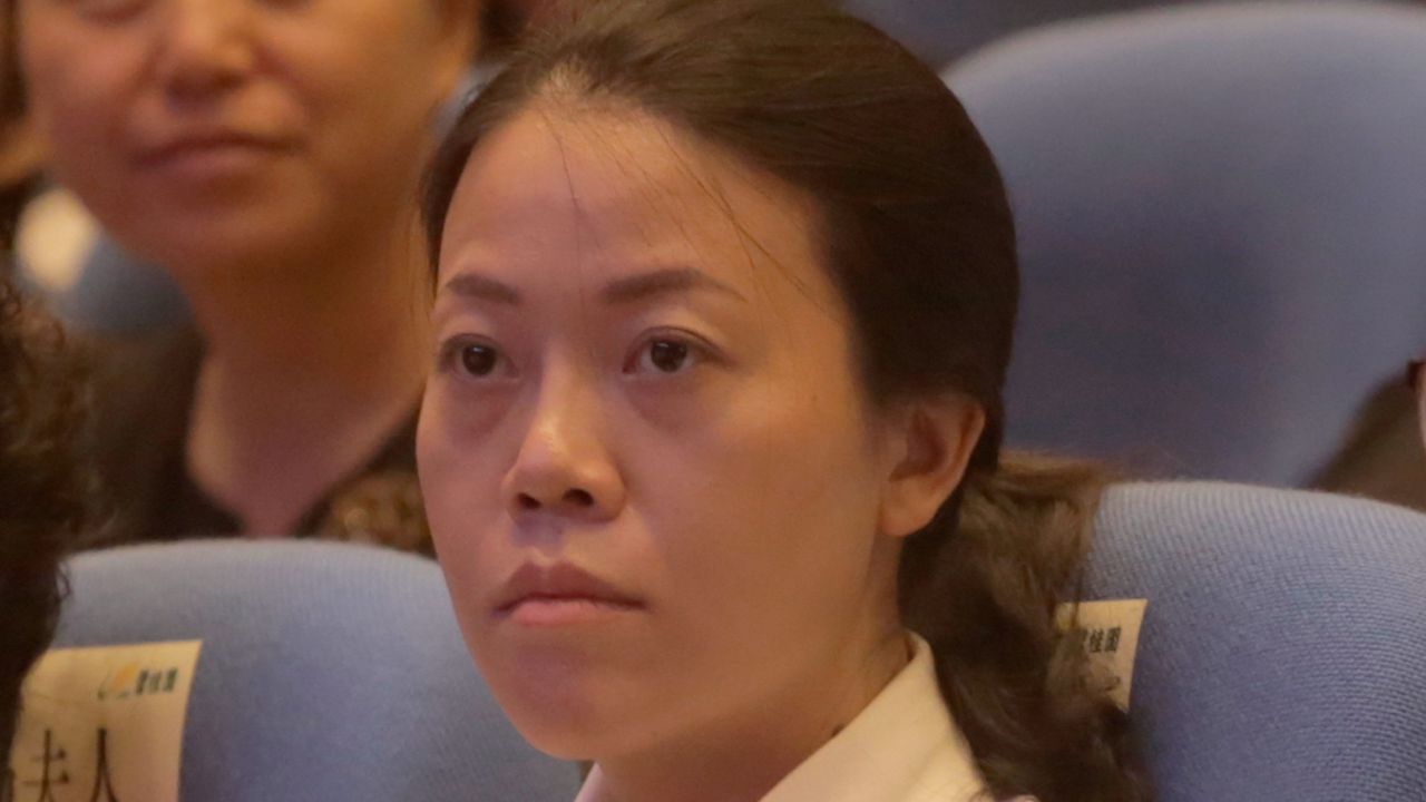 Yang Huiyan, chairwoman of Chinese real estate developer Country Garden, at a conference in Foshan, Guangdong province, China, in 2016.