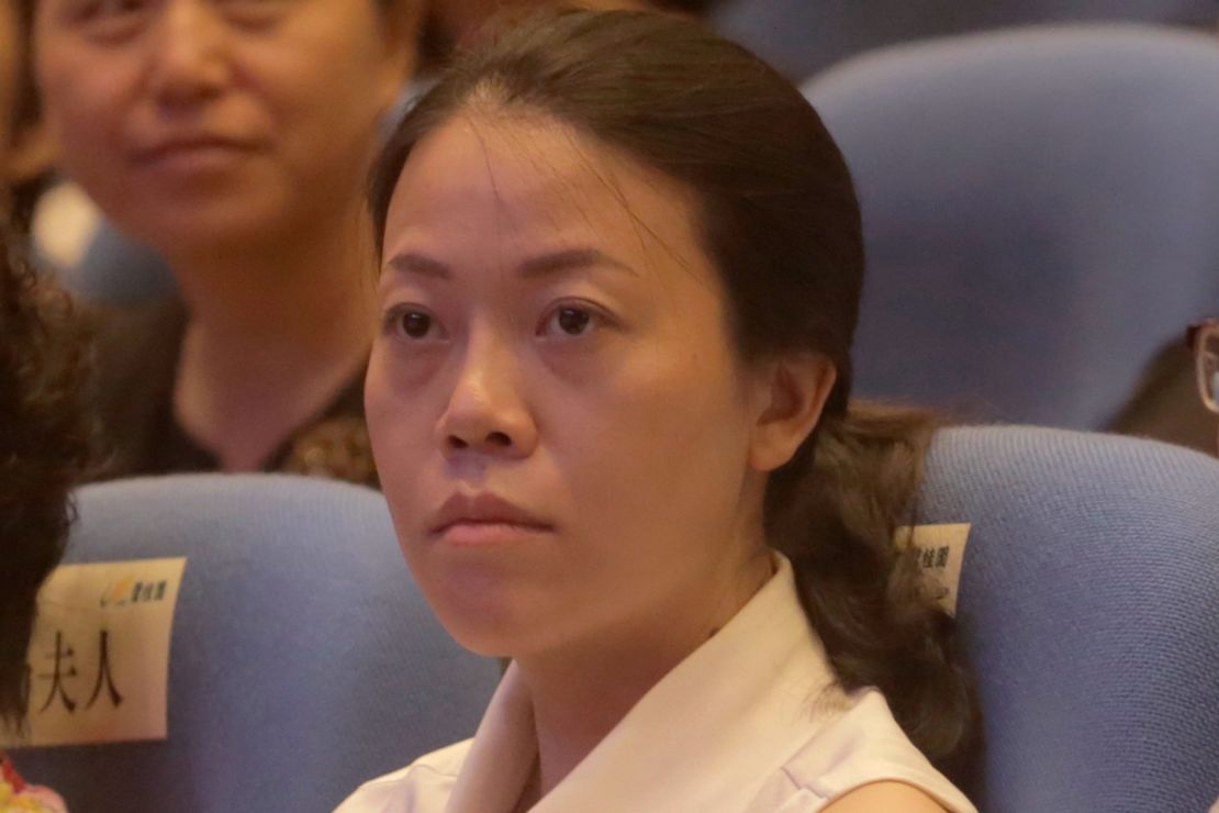 Yang Huiyan, chairwoman of Chinese real estate developer Country Garden, at a conference in Foshan, Guangdong province, China, in 2016. 