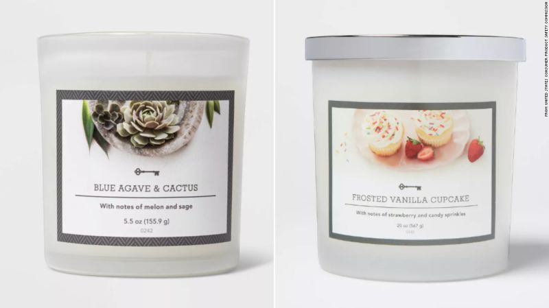 NextImg:Target recalls 2.2 million candles that pose a safety threat | CNN Business