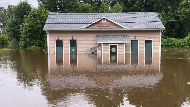 NextImg:They sold their home to open a clinic in rural Vermont. Eight months later, the floods came | CNN