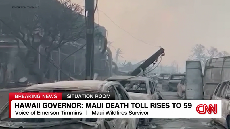 Survivors: Harrowing Accounts Of Maui Fire | CNN