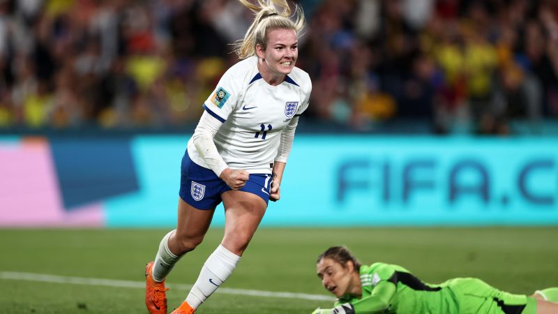NextImg:England defeats spirited Colombia 2-1 to reach Women's World Cup semifinals | CNN