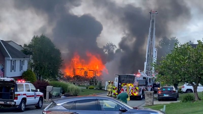 Video appears to show moment of a deadly home explosion