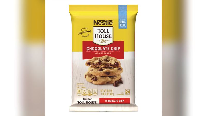 Nestlé изтегля някои тестени блокчета с шоколадови бисквитки Toll House поради дървесни стърготини