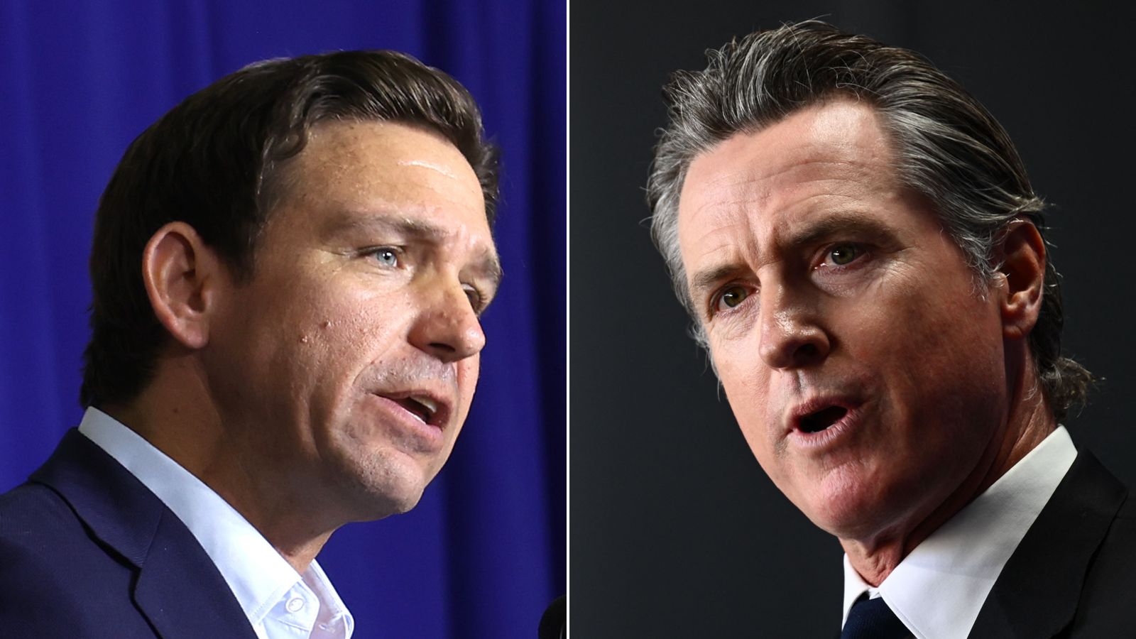In Debate With DeSantis, Newsom Can't Admit California's Policy
