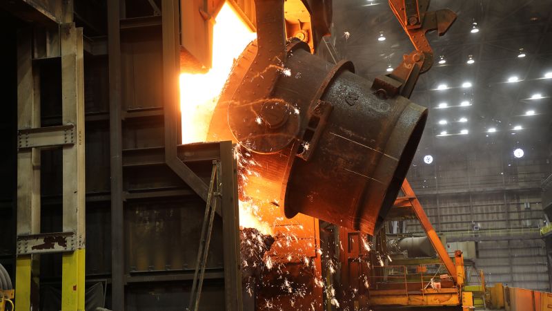 Read more about the article US Steel rejects buyout offer from rival Cleveland-Cliffs – CNN