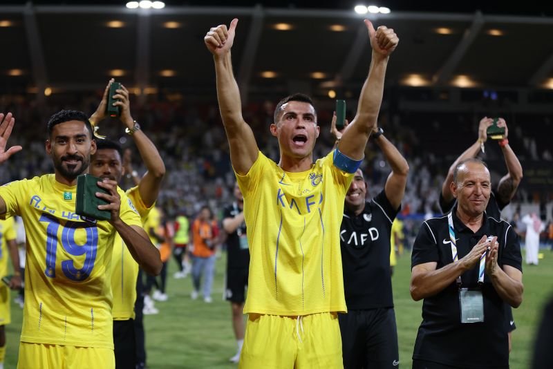 Cristiano Ronaldo Scores Two Goals To Lead Al-Nassr To First Arab Club ...