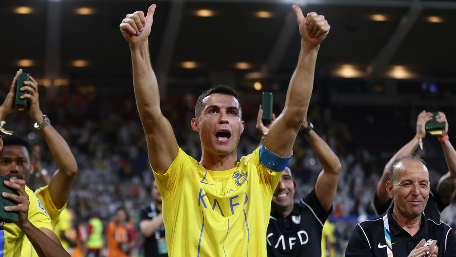One more title! Cristiano Ronaldo, champion of the Arab Champions League