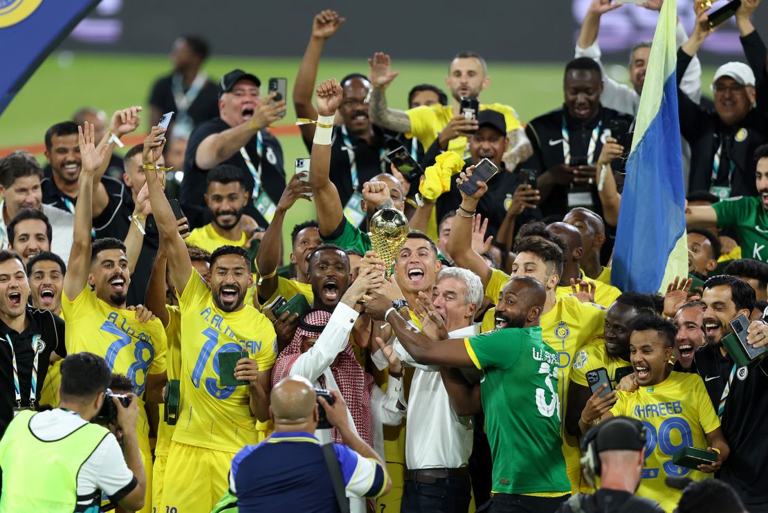 Cristiano Ronaldo scores two goals to lead Al-Nassr to first Arab Club Champions  Cup title