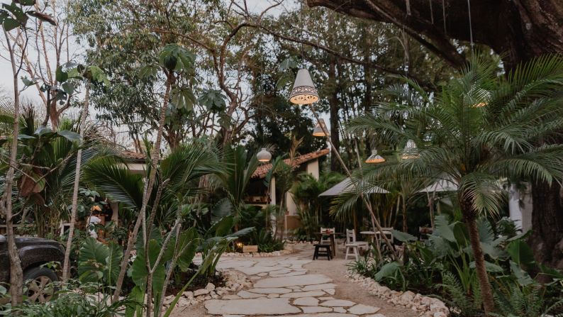 <strong>Different direction:</strong> The hotel's name comes from the Spanish word for "path" and Tannenbaum explains that it holds a path that extends across 200 meters of protected land at Nosara's coastal front.