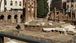 rome largo argentina julius caesar site