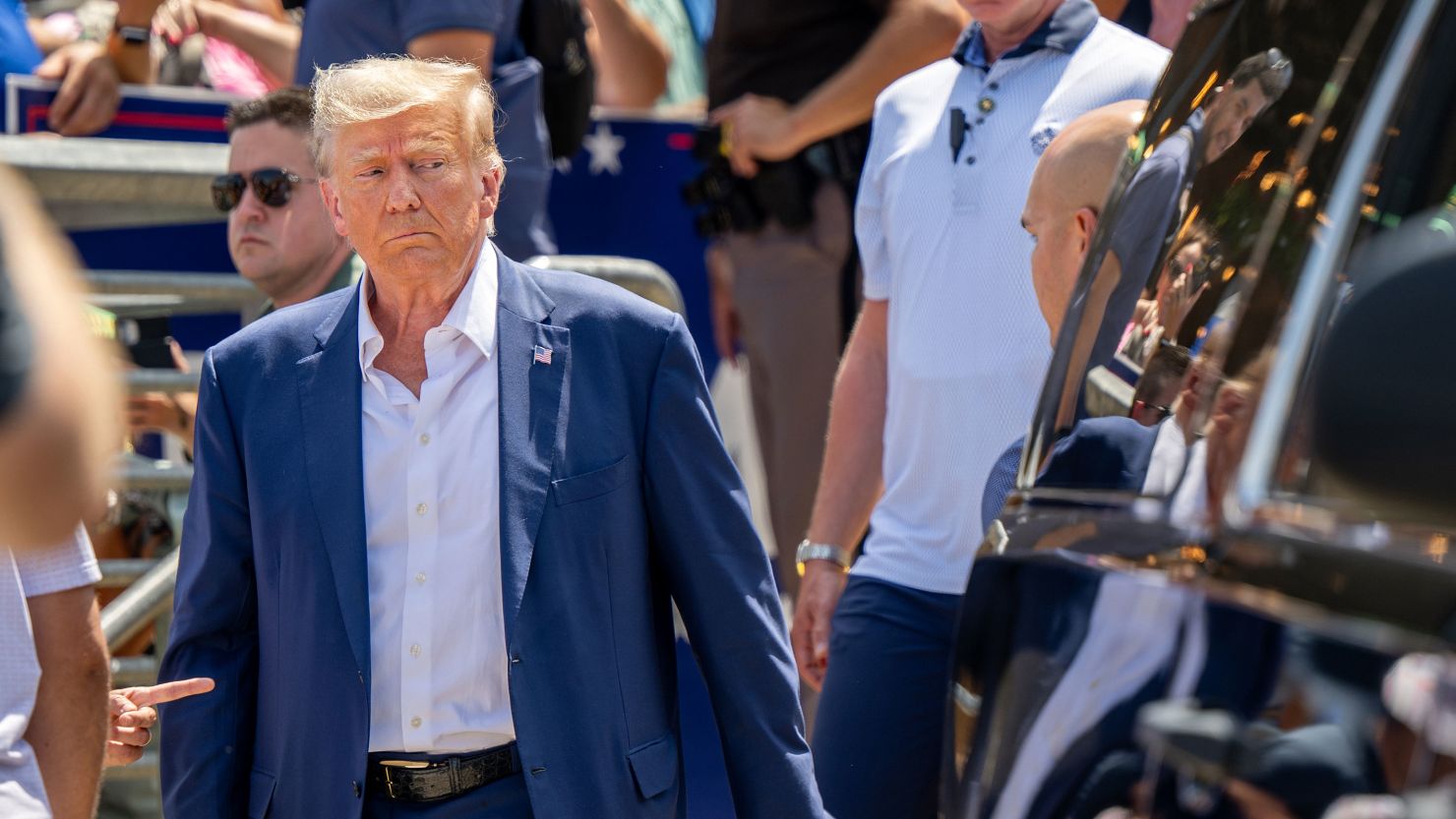 Trump asking to put on hold January 6 lawsuit because of criminal