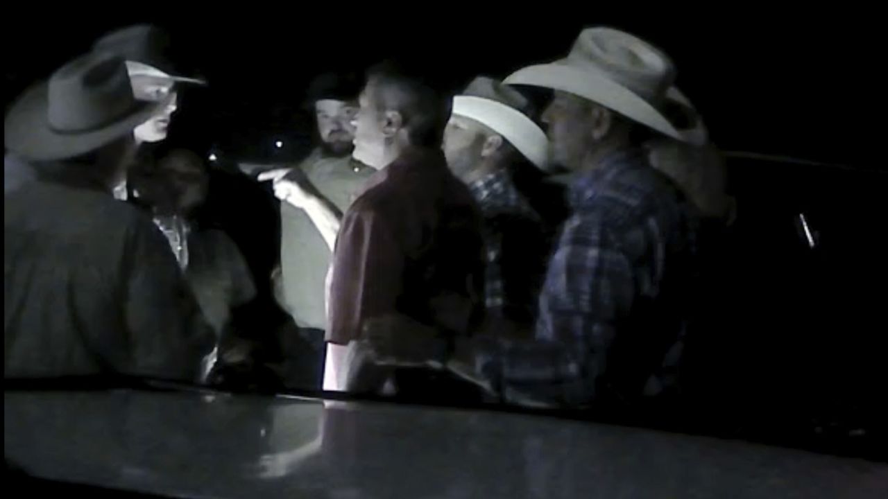 Body camera footage released by the Texas Department of Public Safety shows U.S. Rep. Ronny Jackson arguing with officers outside a rodeo near Amarillo, Texas, in July.
