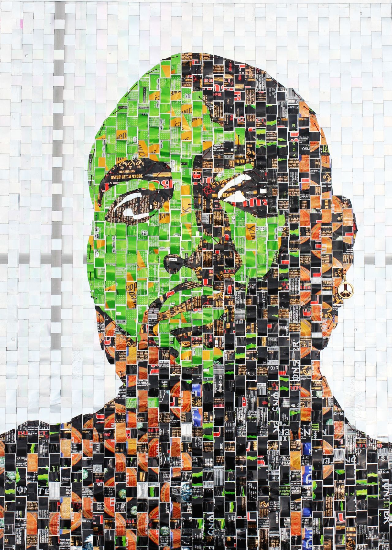 Chibuike Ifedilichukwu-Choke-2022-Aluminium-26x36inches(66.04x91.44cm) 1 - Grammy-nominated-Nigerian singer Davido