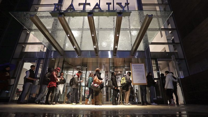 NextImg:Couple suing Eataly Boston after woman slipped on piece of prosciutto and broke ankle, lawsuit states | CNN Business