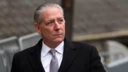Former FBI official Charles McGonigal, who led the agency's counterintelligence division in New York, arrives at Manhattan federal court in New York City on February 9. 