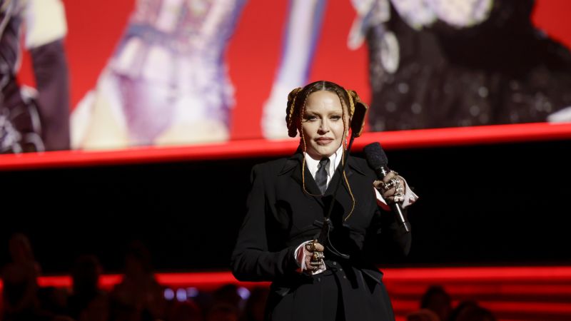 NextImg:Madonna tour dates rescheduled following her health scare | CNN