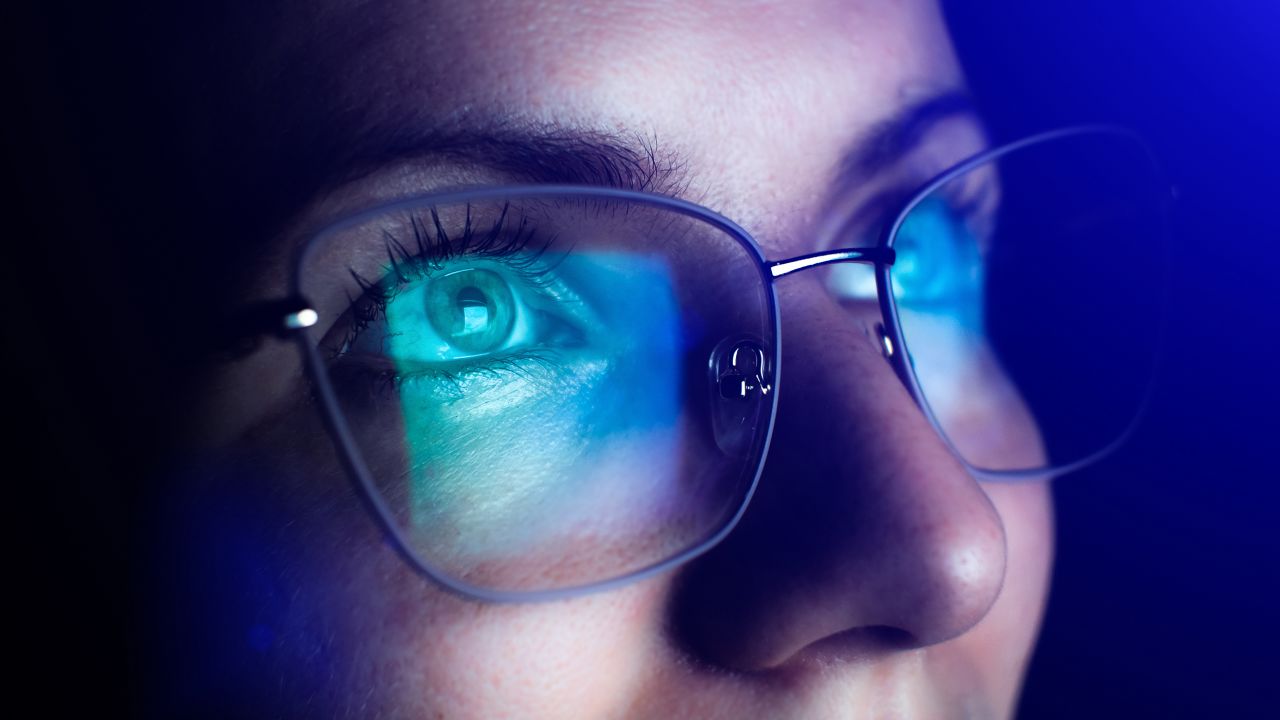 Blue-light glasses don’t help with eye strain, major study says | CNN
