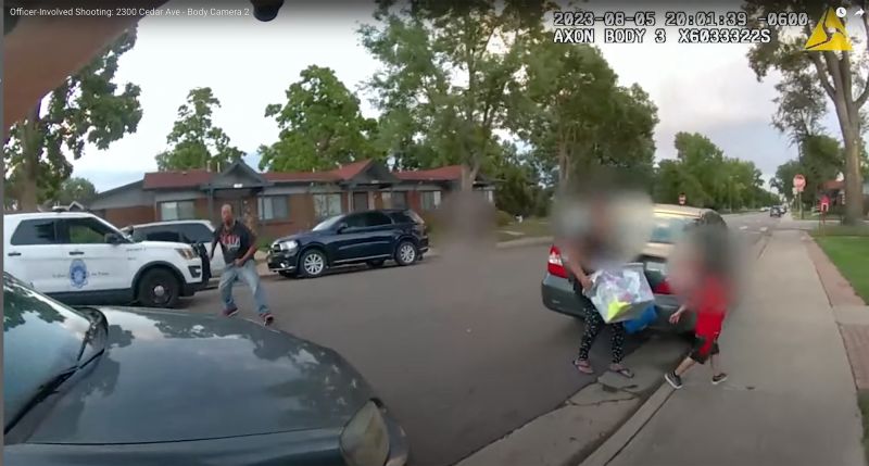 Newly Released Video Shows Denver Police Officer Fatally Shooting A Man ...