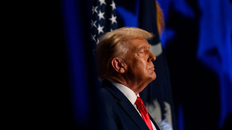 NextImg:Trump's allies have long faced legal troubles, but this time is different because he is too | CNN Politics