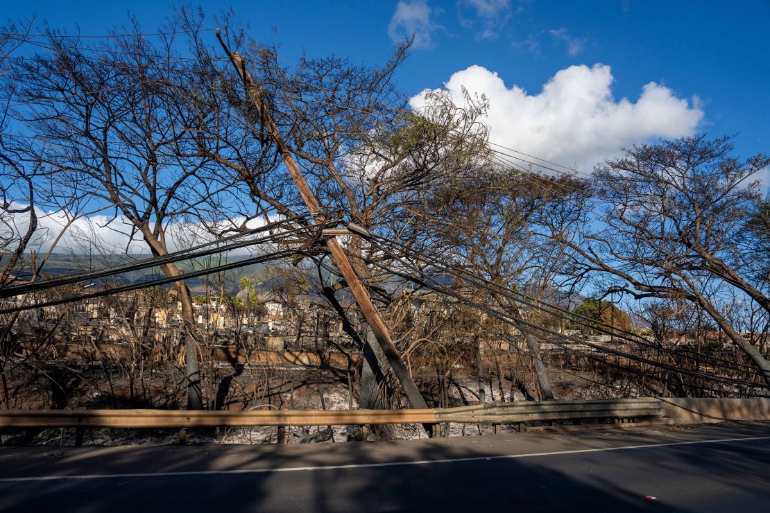 Power remains an issue in Lahaina.