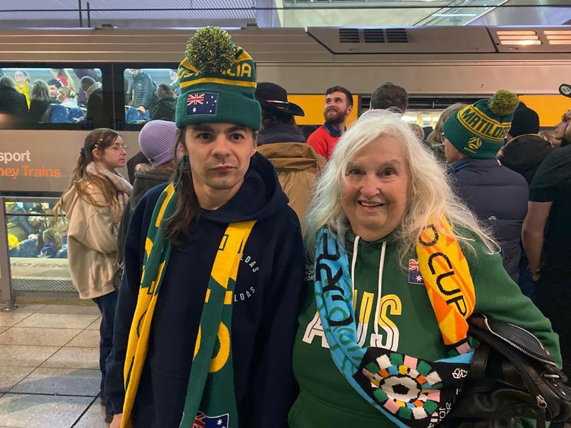 Among the weary and deflated spectators were Jennie Gannaway, 72, and her son Christopher, 34, who left home in Newcastle at 10 a.m. Wednesday morning.