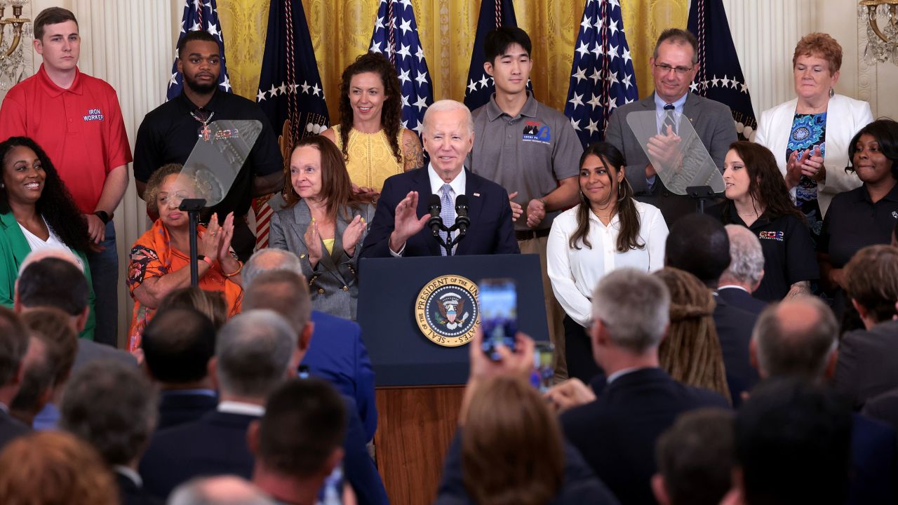 Biden Knocks Gop For Opposing His Domestic Agenda As He Celebrates Anniversary Of The Inflation 