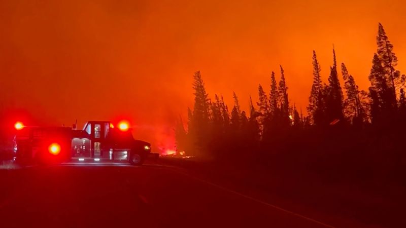 Yellowknife: Hundreds of fires raging in Canada’s Northwest Territories prompt evacuations